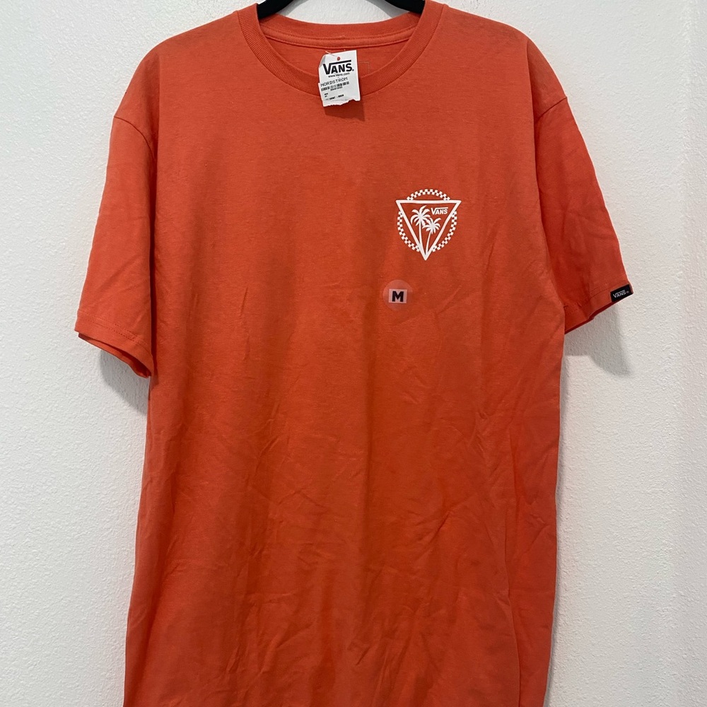 Vans Peach T Shirt SZ M